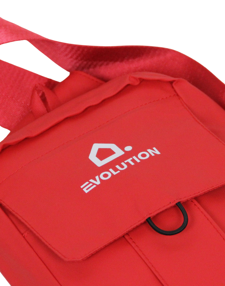 Kinetic Crossbody Bag Red