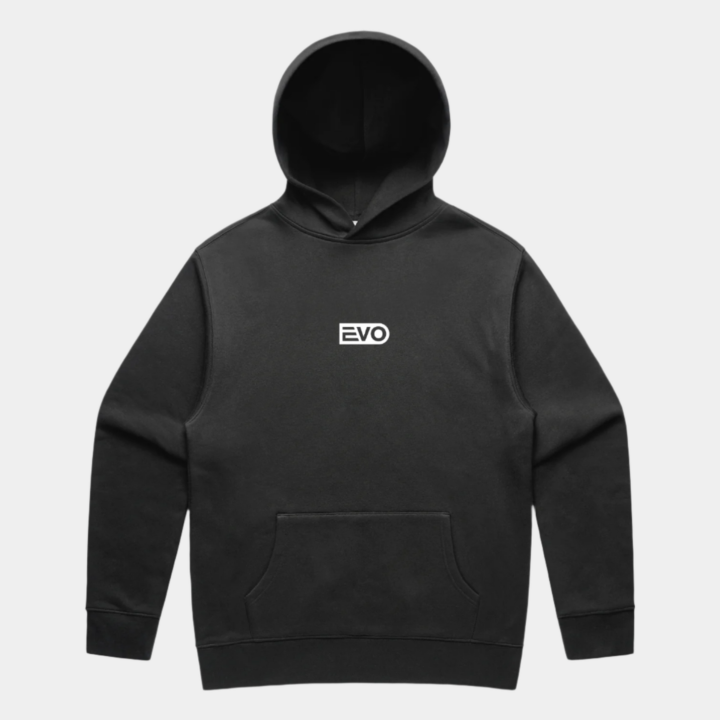 Center Token Hood Black