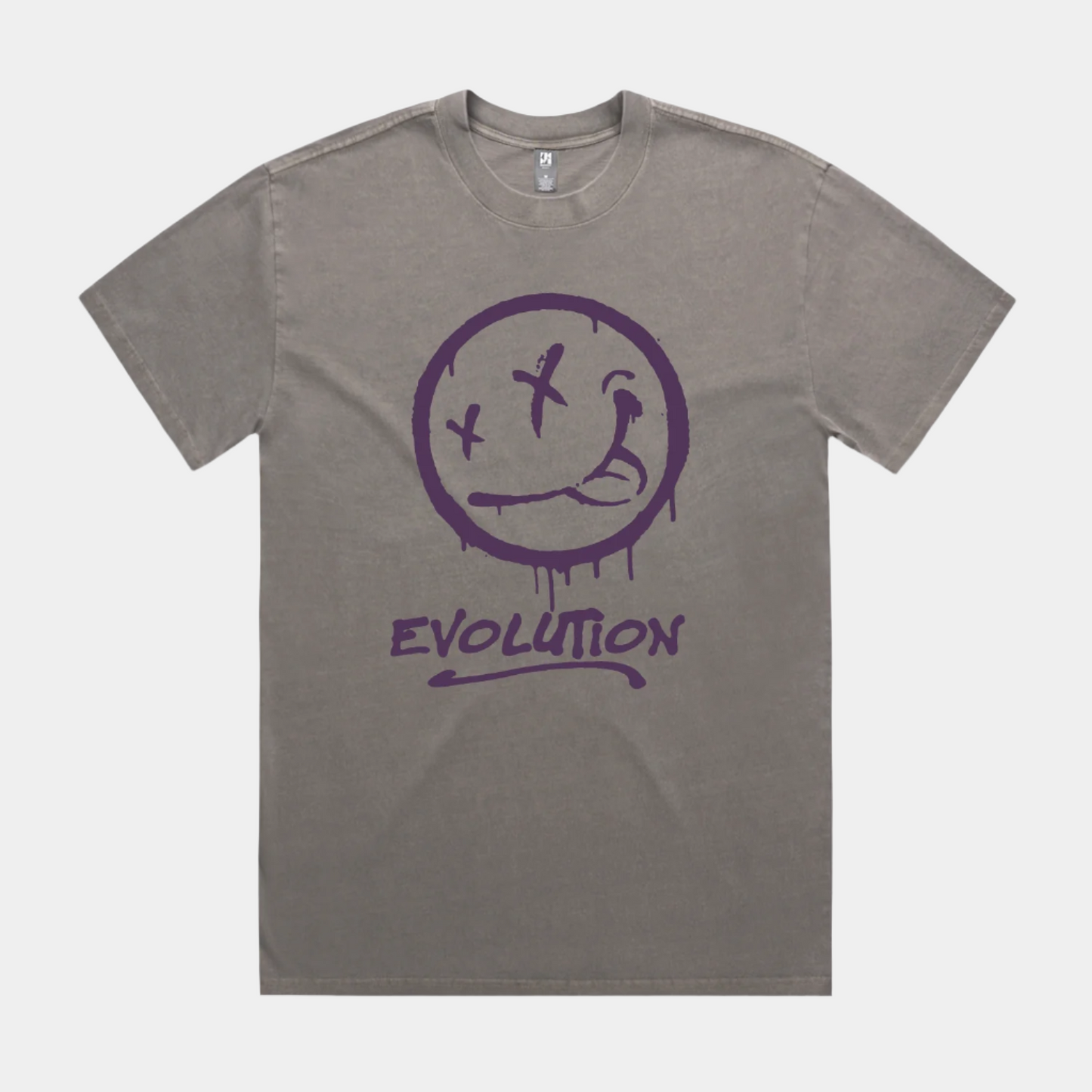 Evo FaceLine Grey Tee