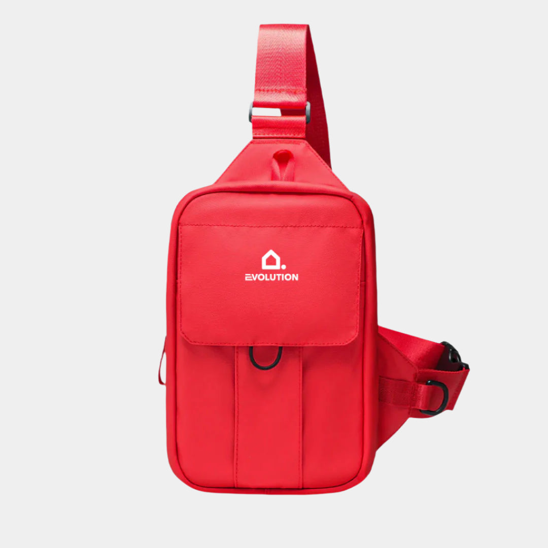 Kinetic Crossbody Bag Red