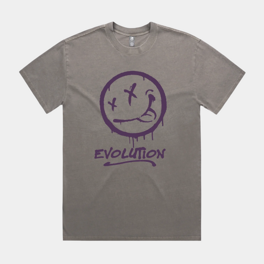 Evo FaceLine Grey Tee