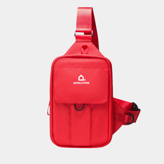 Kinetic Crossbody Bag Red
